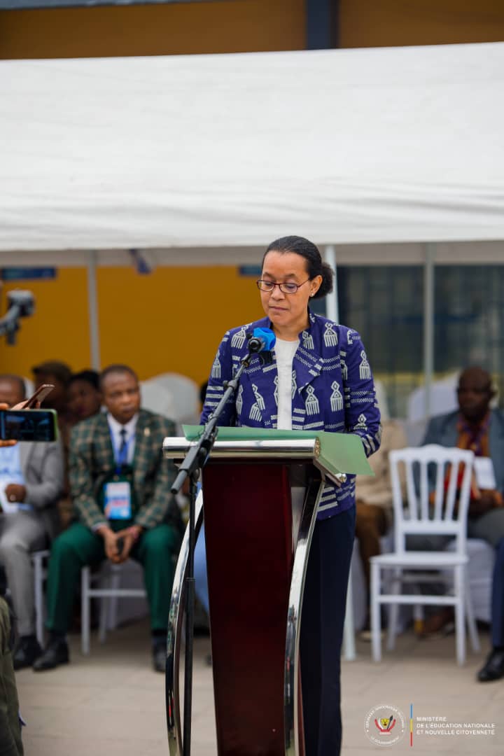 Rdc/ Succès Remarquable de la 58e Session Ordinaire de l&rsquo;Examen d&rsquo;État 2024 : Raïssa Malu remercie les parties&nbsp;prenantes