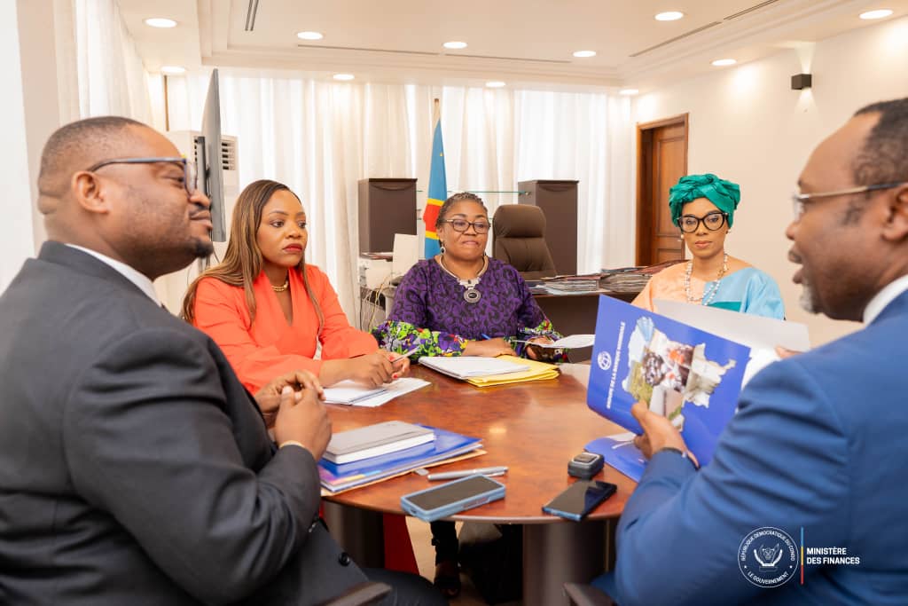 Rdc/ Séance de travail productive entre le Ministre des Finances et la Banque Mondiale en&nbsp;RDC