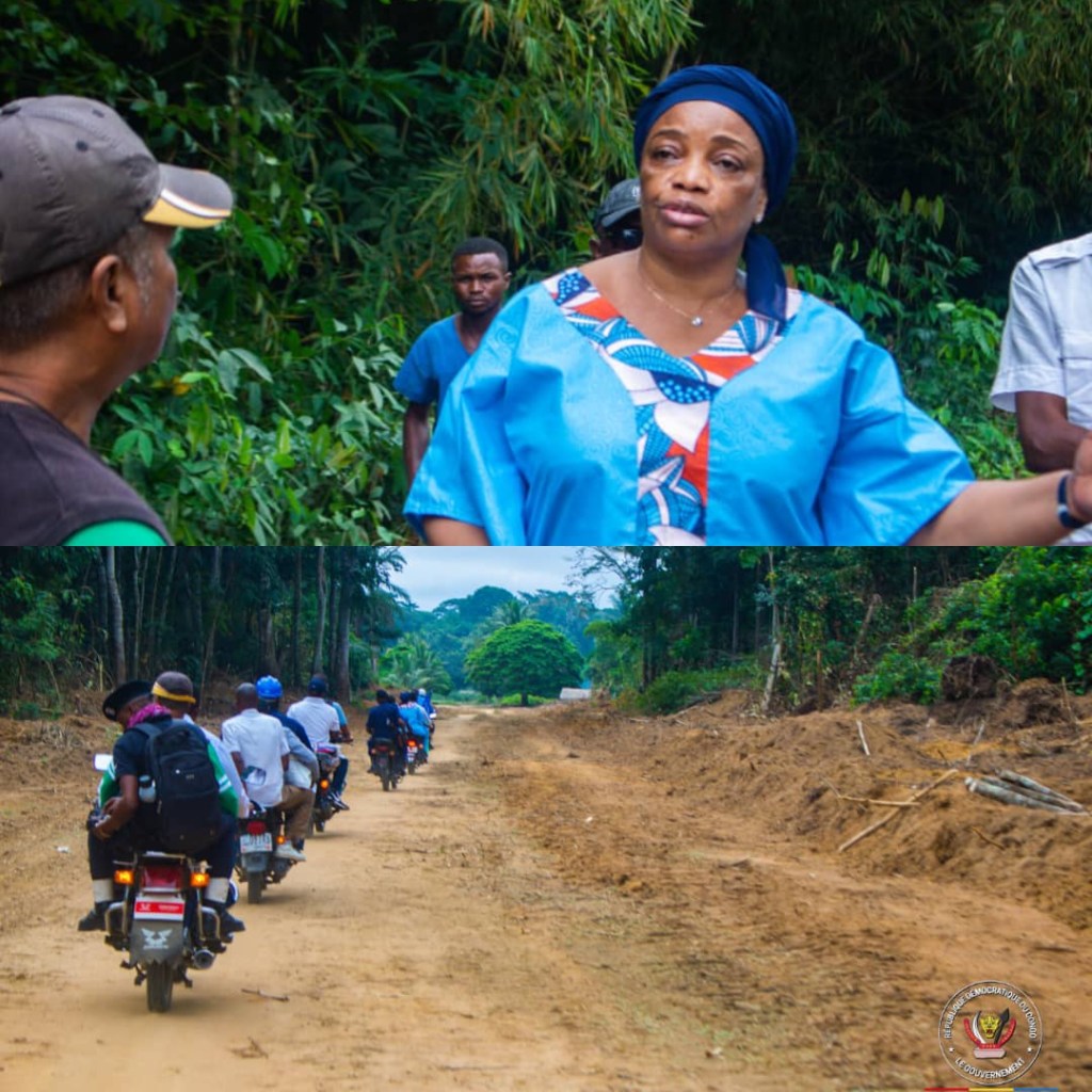 RDC/ Désenclavement Routier du territoire de Basoko Initié par Eve Bazaiba: Du rêve à la réalité&nbsp;!