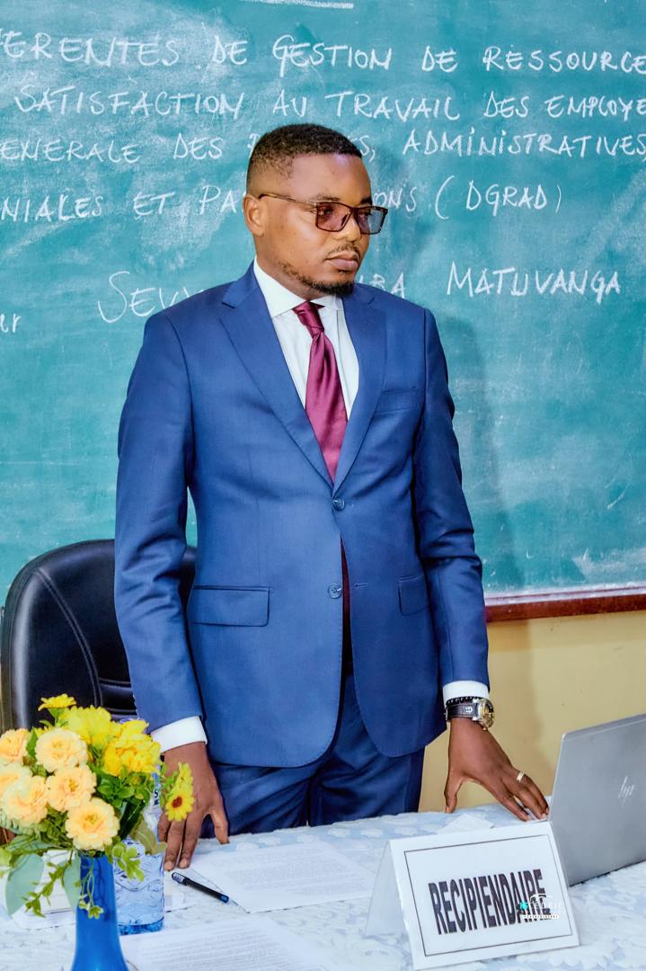 RDC/Sevy Mayemba Matuvanga Défend avec Brio son Mémoire de DES à l&rsquo;Université de&nbsp;Kinshasa