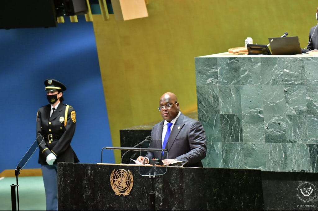 New-York/ Gouvernance Mondiale et Climat : Tshisekedi Met en Avant les Communautés Locales à&nbsp;l’ONU