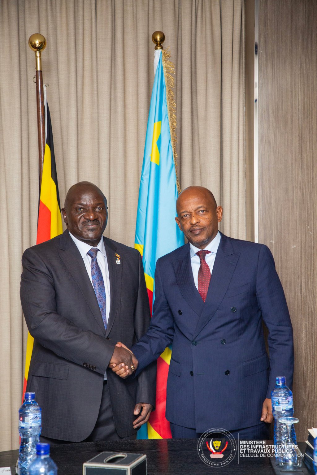 RDC/Coopération : Signature d&rsquo;un Avenant pour la Modernisation des Routes entre la RDC et&nbsp;l&rsquo;Ouganda
