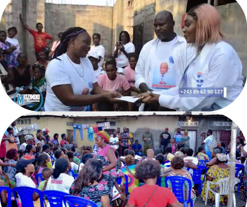 Kinshasa: Plus de 25 femmes bénéficient des enveloppes d&rsquo;argent de la part de la fondation&nbsp;FOMASH
