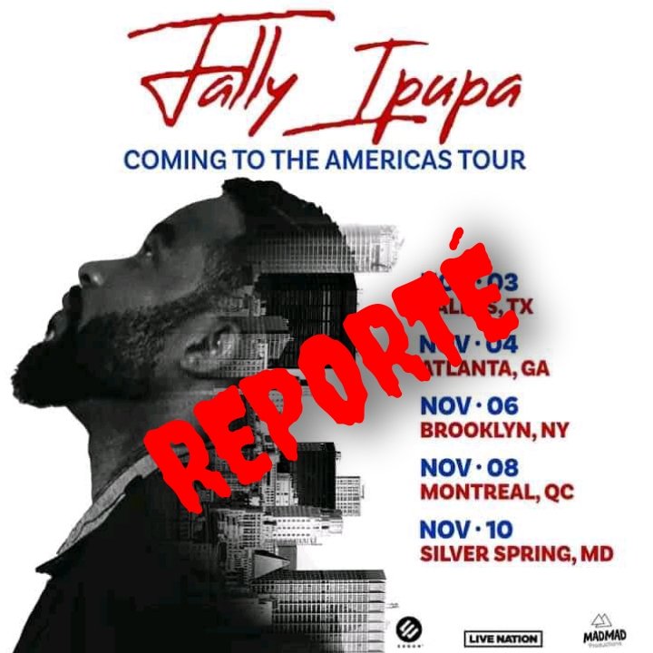 Monde-Culture/Fally Ipupa : Report de la Tournée Américaine en Raison des Retards&nbsp;Administratifs
