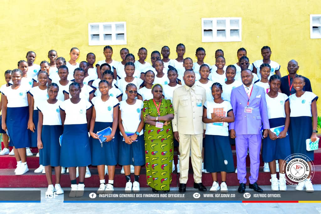 RDC/ Les Élèves du Lycée Technique Bolingani Sensibilisés par l&rsquo;IGF aux Meilleures Méthodes de Gestion des Fonds&nbsp;Publics