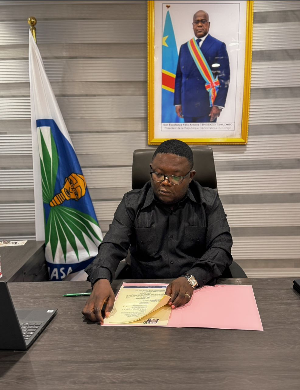 RDC / Moïse Mupata Mawa Nommé Président de la Ligue des Jeunes de&nbsp;l&rsquo;ACP