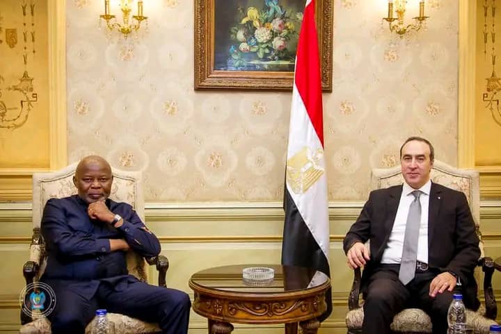 RDC/Assemblée Nationale : Le Président Vital Kamerhe en Visite Officielle au Caire,&nbsp;Égypte