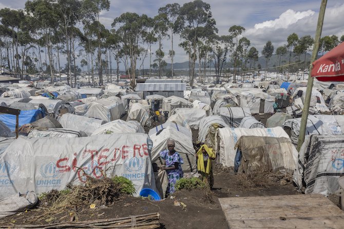 RDC/Nord-Kivu – Défis Logistiques et Sécuritaires à Goma : La PNC Renforce la Protection des&nbsp;Déplacés