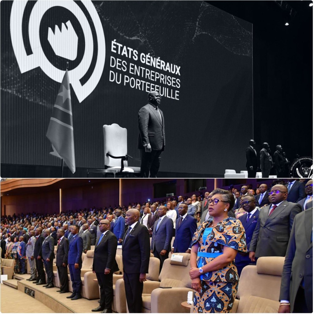 RDC / Ouverture des États généraux des entreprises du portefeuille: Félix Tshisekedi fixe la marche à suivre pour un Congo&nbsp;prospère