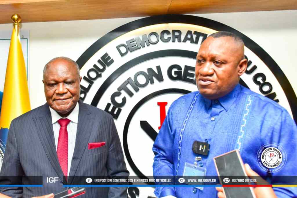 RDC / L&rsquo;Inspecteur Général des Finances Renforce la Lutte Contre la Corruption et le Rôle de&nbsp;l&rsquo;IGF