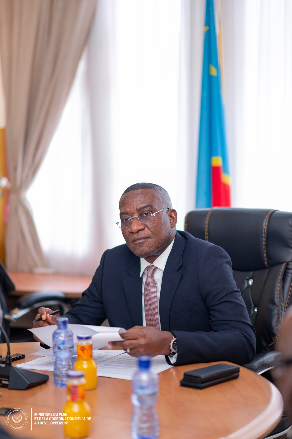 RDC : Guylain Nyembo et le FMI évaluent les programmes FEC et FRD pour renforcer la résilience&nbsp;économique