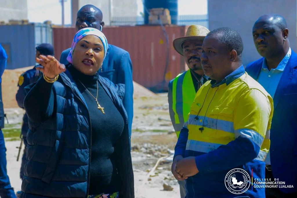 RDC—Kolwezi : Fifi Masuka lance une tournée d’inspection sur 14 chantiers&nbsp;structurants