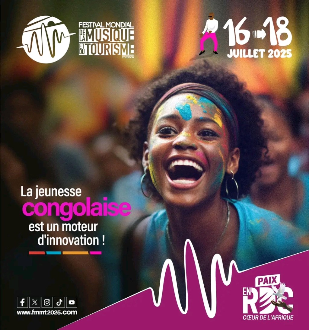 RDC/ Ouverture du Festival Mondial de la Musique et du Tourisme à Kinshasa : Une vitrine internationale pour le&nbsp;Congo-RDC
