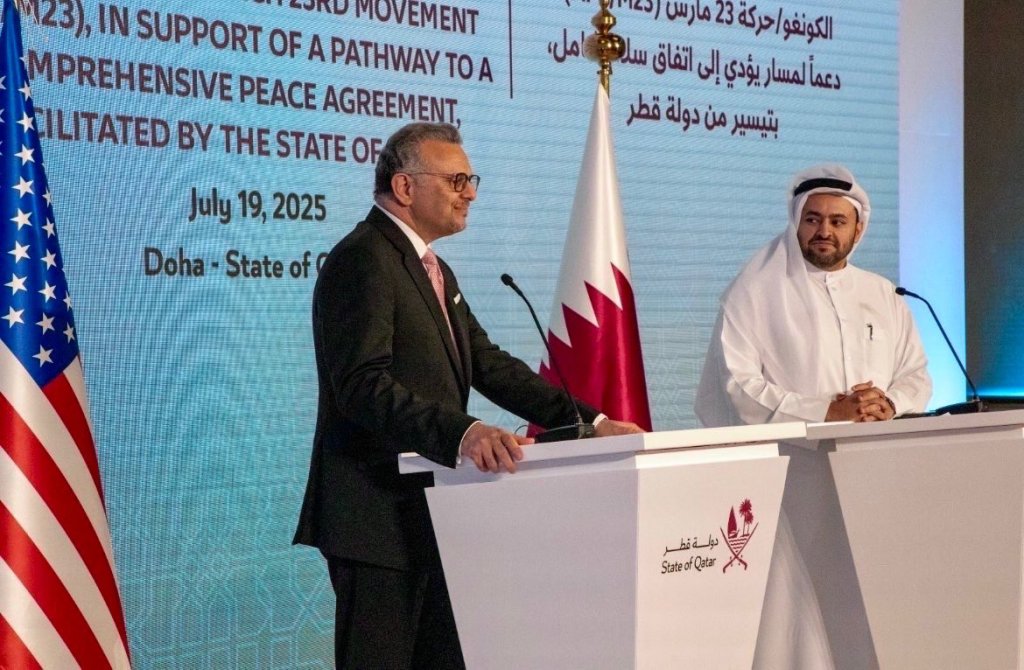 Qatar/ Washington salue la Déclaration de Doha : Un signal fort en faveur de la paix en&nbsp;RDC