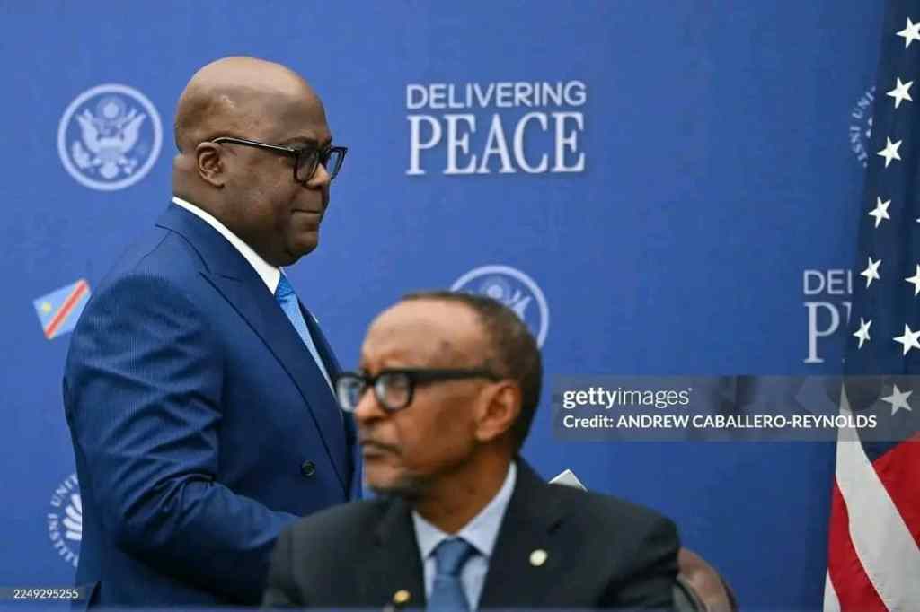 RDC—𝐀𝐂𝐂𝐎𝐑𝐃 𝐃𝐄 𝐖𝐀𝐒𝐇𝐈𝐍𝐆𝐓𝐎𝐍 𝐄𝐍𝐓𝐑𝐄 𝐋𝐀 𝐑𝐃𝐂 𝐄𝐓 𝐋𝐄 𝐑𝐖𝐀𝐍𝐃𝐀 : 𝐀𝐑𝐌𝐈𝐒𝐓𝐈𝐂𝐄 𝐎𝐔 𝐓𝐑𝐀𝐈𝐓𝐄́ 𝐃𝐄 𝐏𝐀𝐈𝐗 ?(Tribune de Me Charles&nbsp;Kabuya)